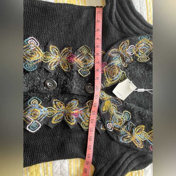 Sioni Black Cardigan, NWT - Picture 4 of 8